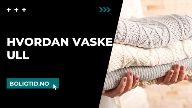 Hvordan vaske ull