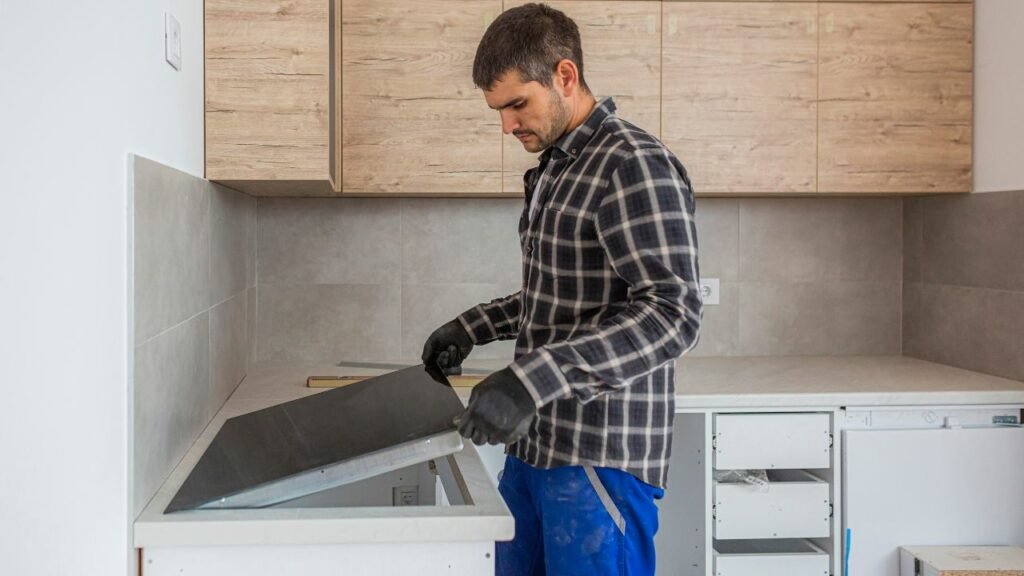 Installerer induksjonstopp