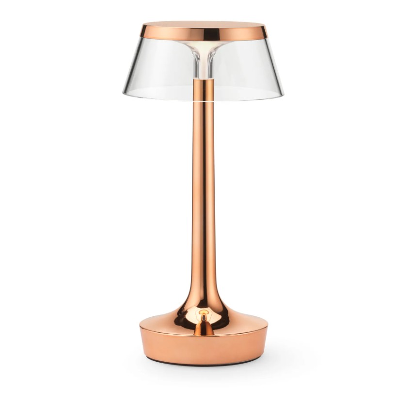 Bon Jour Unplugged oppladbar bordlampe fra Flos