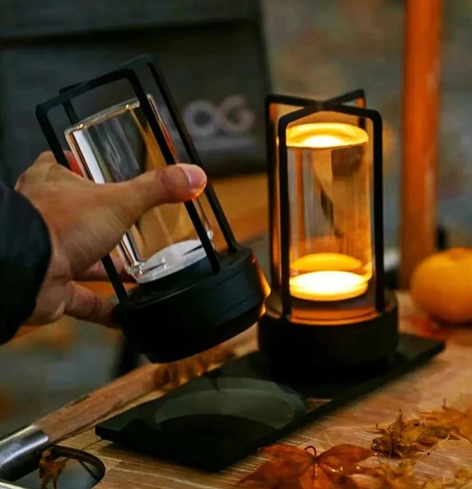 Lanternen Oppladbar Bordlampe Lampefokus.no