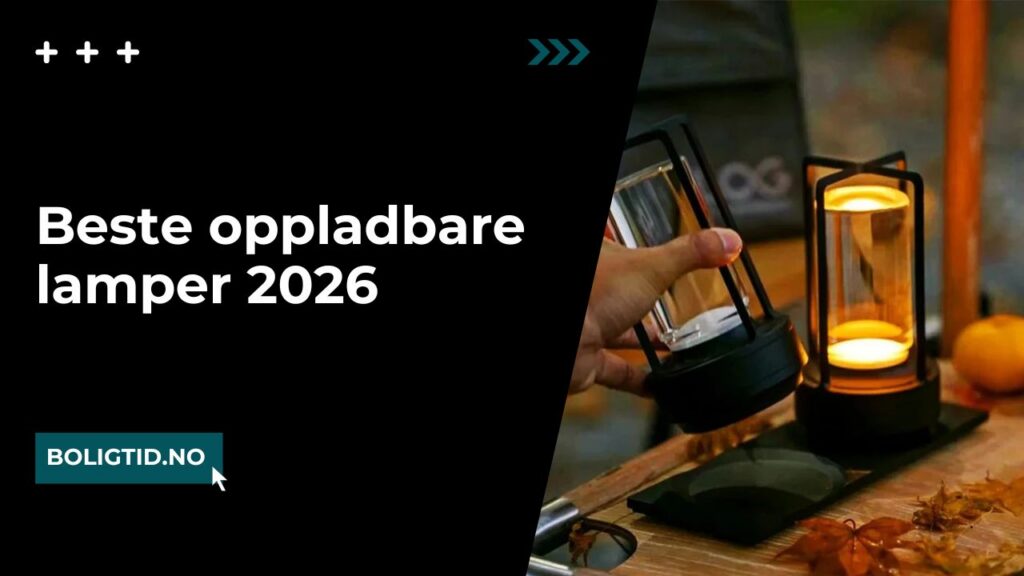 Beste oppladbare lamper